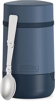 酷牌库|商品详情-THERMOS进口代理批发 THERMOS ALTA 系列不锈钢食品罐，18 盎司，板岩