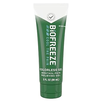 Biofreeze进口代理批发 Biofreeze 薄荷醇止痛凝胶无色凝胶 3 盎司管，用于缓解与肌肉酸痛、关节炎、简单背痛和关节痛相关的疼痛（包装可能有所不同）