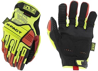 Mechanix Wear进口代理批发 Mechanix Wear SMP-X91-009 机械手套，荧光黄色，9，PR