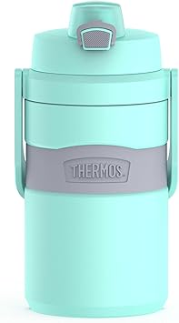 THERMOS进口代理批发 Thermos 32 盎司泡沫保温水瓶，薄荷色