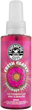 Chemical Guys进口代理批发 Chemical Guys AIR23304 新鲜釉面甜甜圈香味优质空气清新剂和除臭剂，（非常适合汽车、卡车、SUV、房车、家庭、办公室、宿舍房间等）4 液量盎司