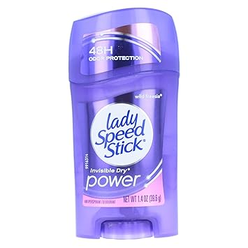 Lady Speed Stick进口代理批发 Lady Speed Stick 止汗除臭剂隐形干野生小苍兰 1.40 盎司（9 件装）