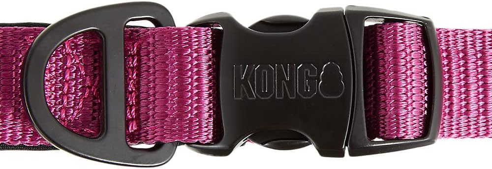 酷牌库|商品详情-KONG进口代理批发 KONG Comfort 超耐用交通软垫手柄免提快速控制皮带 6'（粉色）