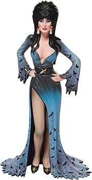 Enesco进口代理批发 Enesco Couture de Force Elvira 黑暗女主人雕像，8.94 英寸，多色