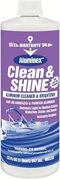 CRC进口代理批发 CRC Industries Inc MK3332 - Aluminex Clean & Shine - 1 夸脱，塑料瓶，液体，无硅胶