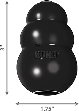 酷牌库|商品详情-KONG进口代理批发 KONG Extreme 狗玩具 - 抓取和咀嚼玩具 - 填充能力和不稳定弹跳，可延长游戏时间 最耐用的天然橡胶材料 - 用于强力咀嚼器 - 适合小型犬