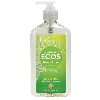 ECOS进口代理批发 Ecos, 柠檬草洗手液，17 液量盎司