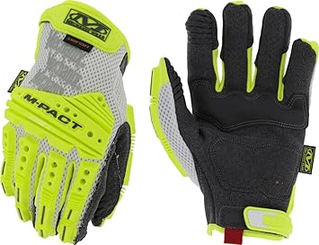 Mechanix Wear进口代理批发 Mechanix Wear M-Pact Vent D5 手套（加大号，高亮黄色）