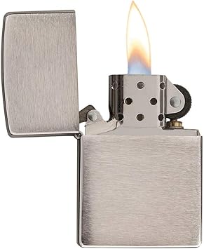 酷牌库|商品详情-Zippo进口代理批发 Zippo 拉丝镀铬打火机