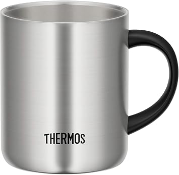 THERMOS进口代理批发 Thermos JDG-350 S 真空保温杯，11.8 液量盎司（350 毫升），不锈钢