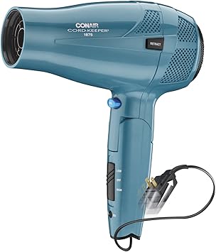 CONAIR进口代理批发 Conair 吹风机，带折叠手柄和可伸缩电线，1875W 旅行吹风机，Conair 吹风机