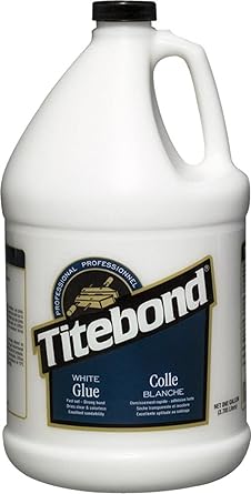 Titebond进口代理批发 Titebond 专业白木胶，木工，强度优异，干燥透明，易于打磨，水净化，加仑 15026