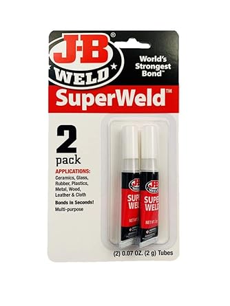 J-B Weld进口代理批发 JB Weld 33102 SuperWeld 胶 - 2g 超级胶管