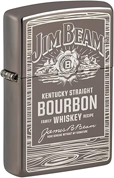 Zippo进口代理批发 Zippo Jim Beam 黑色冰袋打火机