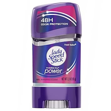 Lady Speed Stick进口代理批发 Lady Speed Stick 48HR 止汗除臭凝胶清新融合 2.30 盎司