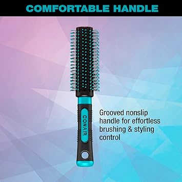 酷牌库|商品详情-CONAIR进口代理批发 Conair Salon Results 用于吹干的圆形刷、用于吹发的发刷、适合所有发质的发刷（2 件装）