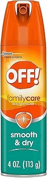 OFF!进口代理批发 离开！ Familycare 光滑干燥驱虫剂（装 - 3）