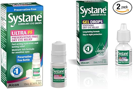 Systane进口代理批发 Systane Ultra PF 滴眼液 10ml 润滑剂凝胶滴剂 10ml 干眼缓解套装