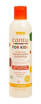 Cantu进口代理批发 Cantu Care for Kids 无泪滋养洗发水，8 液量盎司