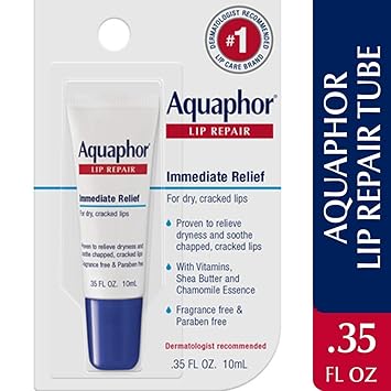 酷牌库|商品详情-Aquaphor进口代理批发 Aquaphor 唇部修复软膏 - 持久保湿，舒缓干燥干裂的嘴唇 - 0.35 fl。盎司。管（5 件装）