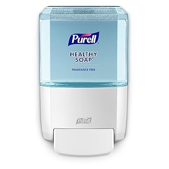 Purell进口代理批发 PURELL ES4 手动壁挂式洗手液分配器，白色，兼容 1200 毫升 PURELL 品牌健康肥皂补充装（1 件装） - 5030-01 - 由 GOJO, Inc. 制造