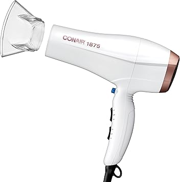 CONAIR进口代理批发 Conair 双陶瓷吹风机 |带离子调节功能的吹风机 |包括集中器