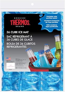 THERMOS进口代理批发 Thermos 可重复使用冰垫食物保存器，36 立方体