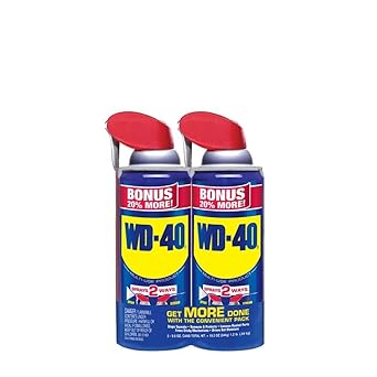 WD-40进口代理批发 WD-40 250012 多用途产品赠品双罐装，9.6 盎司