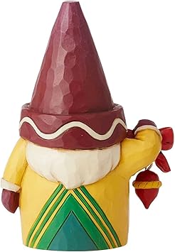 酷牌库|商品详情-Enesco进口代理批发 Enesco Jim Shore Crayola Gnome 手持装饰雕像 4.45 英寸 6011241