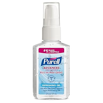 Purell进口代理批发 Purell 高级洗手液清爽凝胶 2 盎司（10 件装）