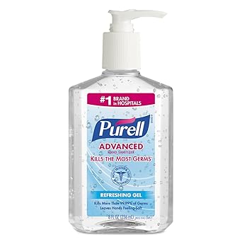 Purell进口代理批发 PURELL 9652-12CMR 即时洗手液，8 盎司泵瓶（12 件装）