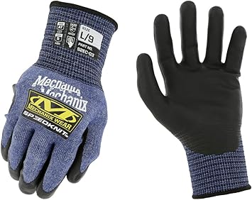 Mechanix Wear进口代理批发 Mechanix Wear SpeedKnit S2EC03 手套（中号，蓝色）