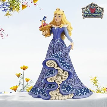 酷牌库|商品详情-Enesco进口代理批发 Enesco Disney Traditions by Jim Shore 魔法公主睡美人豪华极光雕像，15 英寸，多色