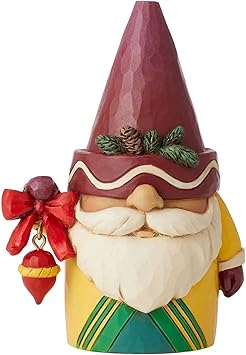 Enesco进口代理批发 Enesco Jim Shore Crayola Gnome 手持装饰雕像 4.45 英寸 6011241