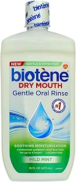 Biotene进口代理批发 Biotene 保湿口腔冲洗液原味 - 16 盎司，5 件装