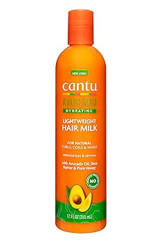 Cantu进口代理批发 Cantu 鳄梨轻盈护发乳 12 盎司（354 毫升）（3 件装）