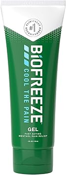 Biofreeze进口代理批发 Biofreeze 止痛凝胶，4 盎司管（包装可能有所不同）