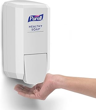 酷牌库|商品详情-Purell进口代理批发 Purell CS2 按压式洗手液分配器，白色，一盒 6 个分配器