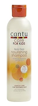 Cantu进口代理批发 Cantu Care for Kids 无泪滋养洗发水，8 液量盎司