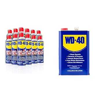 WD-40进口代理批发 WD-40 原创配方，多用途产品，带强力喷雾，18 盎司 [12 件装] & 原创配方，多用途产品，一加仑