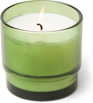 Paddywax进口代理批发 Paddywax Candles Al Fresco 系列，天然香味蜡烛，7 盎司，绿色，雾石灰