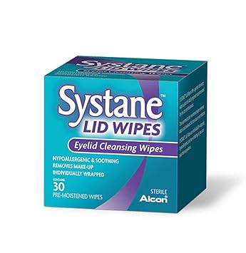 Systane进口代理批发 Systane Lid Wipes 眼睑清洁湿巾，30 片（3 片装）