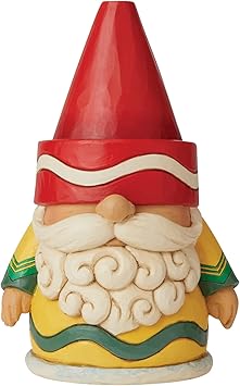 Enesco进口代理批发 Enesco Crayola by Jim Shore Crayola Gnome 雕像，胖乎乎的黄色，6 英寸