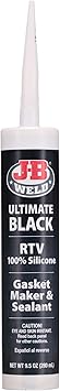 酷牌库|商品详情-J-B Weld进口代理批发 JB Weld 32929 终极黑色 RTV 硅胶垫片制造商和密封剂 - 9.5 盎司。