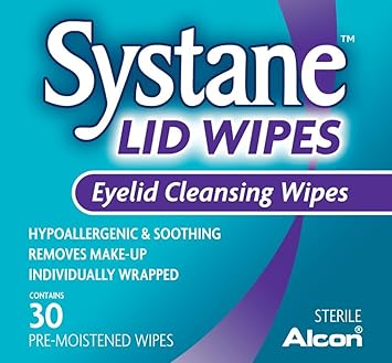 Systane进口代理批发 Systane Lid Wipes 眼睑清洁湿巾 30 片（11 片装）