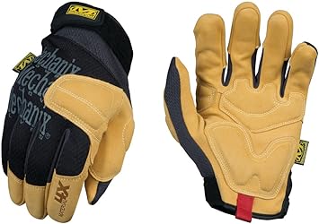 Mechanix Wear进口代理批发 Mechanix Wear：Material4X 加垫手掌工作手套（加大号，（棕色/黑色）