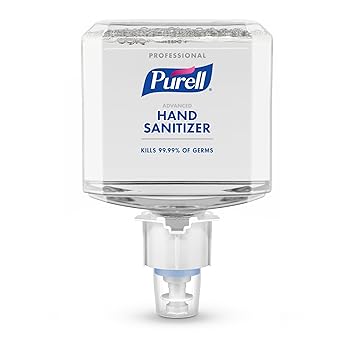 Purell进口代理批发 PURELL 505402 专业高级洗手液泡沫，1200 毫升，适用于 ES4 分配器，2/CT