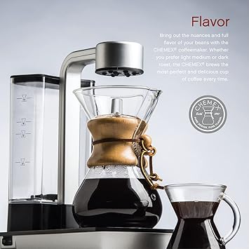 酷牌库|商品详情-Chemex进口代理批发 Chemex Ottomatic 咖啡机套装 - 40 盎司。容量 - 包括 6 杯咖啡机