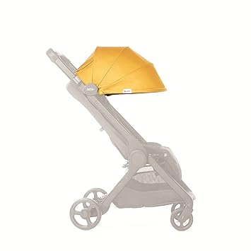 Ergobaby进口代理批发 Ergobaby Metro+ 紧凑型城市伞婴儿车配件：UPF-50 遮阳伞 - 黄色