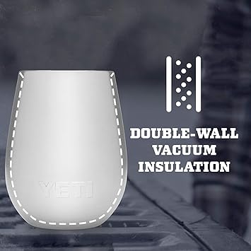 酷牌库|商品详情-YETI进口代理批发 YETI Rambler 10 盎司酒杯，真空隔热，不锈钢，无盖